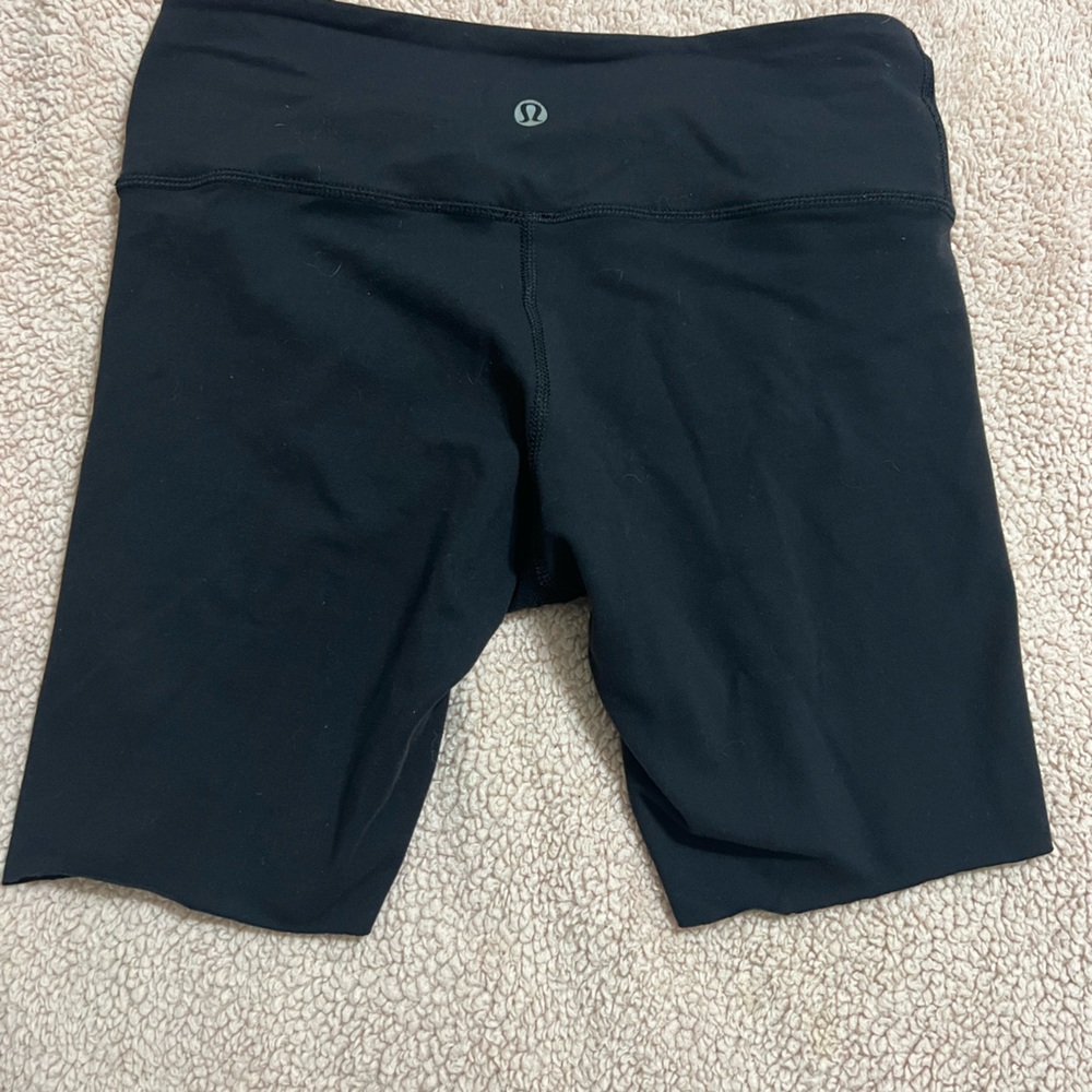 Lululemon leggings cut into shorts